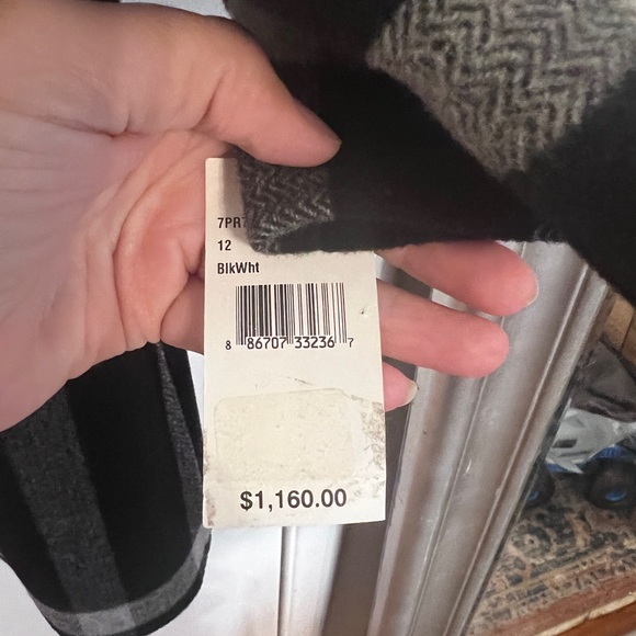 Cinzia Rocca plaid toggle coat - Picture 3 of 3